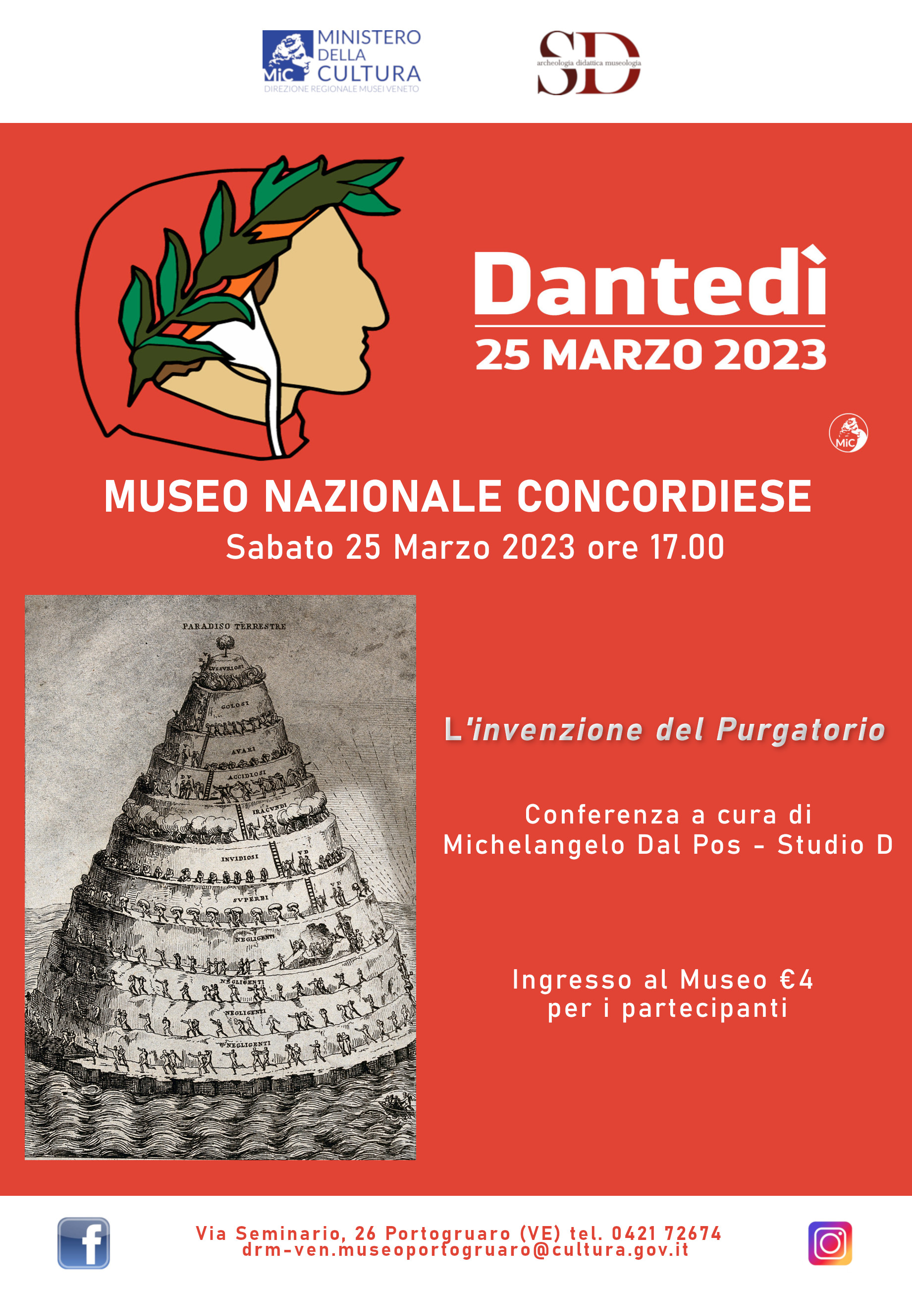Museo Nazionale concordiese di Portogruaro | Dantedì 2023